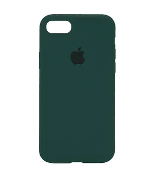 Чехол Silicone Case Full Protective (AA) для Apple iPhone 6/6s (4.7") Зеленый / Forest green