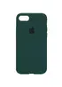 Чехол Silicone Case Full Protective (AA) для Apple iPhone 6/6s (4.7") Зеленый / Forest green