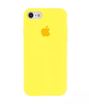 Чохол Silicone Case Full Protective (AA) для Apple iPhone 6 / 6s (4.7 ") Жовтий / Yellow