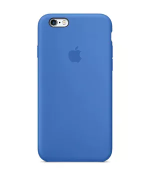 Чохол Silicone Case Full Protective (AA) для Apple iPhone 6/6s (4.7") Синій / Capri Blue