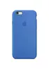 Чехол Silicone Case Full Protective (AA) для Apple iPhone 6/6s (4.7") Синий / Capri Blue