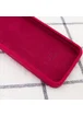 Чохол Silicone Case Square Full Camera Protective (AA) для Apple iPhone 6 / 6s (4.7 ") Червоний / Rose Red