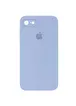 Чехол Silicone Case Square Full Camera Protective (AA) для Apple iPhone 6/6s (4.7") Голубой / Mist blue