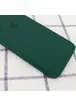 Чохол Silicone Case Square Full Camera Protective (AA) для Apple iPhone 6 / 6s (4.7 ") Зелений / Dark green