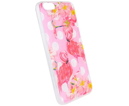 Накладка Glue Case Фламінго для Apple iPhone 6 / 6s (4.7 ") Рожевий