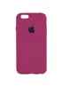 Чехол Silicone Case Full Protective (AA) для Apple iPhone 6/6s (4.7") Бордовый / Maroon