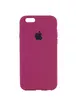 Чохол Silicone Case Full Protective (AA) для Apple iPhone 6 / 6s (4.7 ") Бордовий / Maroon