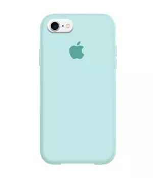 Чохол Silicone Case Full Protective (AA) для Apple iPhone 6 / 6s (4.7 ") Бірюзовий / Turquoise