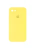 Чехол Silicone Case Square Full Camera Protective (AA) для Apple iPhone 6/6s (4.7") Желтый / Yellow