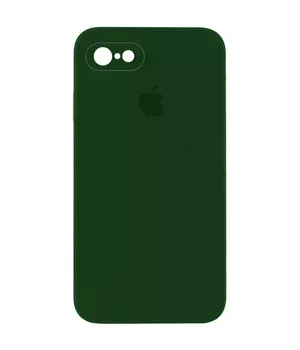 Чохол Silicone Case Square Full Camera Protective (AA) для Apple iPhone 6/6s (4.7") Зелений / Army green