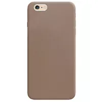 Силиконовый чехол Candy для Apple iPhone 6/6s (4.7") Коричневый