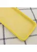 Чохол Silicone Case Square Full Camera Protective (AA) для Apple iPhone 6 / 6s (4.7 ") Жовтий / Canary Yellow
