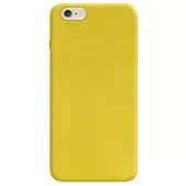 Силиконовый чехол Candy для Apple iPhone 6/6s (4.7") Желтый