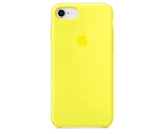 Чохол Silicone Case (AA) для Apple iPhone 6 / 6s (4.7 ") Жовтий / Lemonade