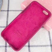 Чохол Silicone Case Full Protective (AA) для Apple iPhone 6 / 6s (4.7 ") Бордовий / Maroon