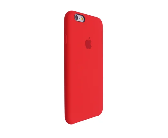Чохол Silicone case (AAA) для Apple iPhone 6 / 6s (4.7 ") Червоний / Red