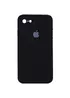 Чехол Silicone Case Square Full Camera Protective (AA) для Apple iPhone 6/6s (4.7") Черный / Black