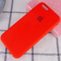 Чехол Silicone Case Full Protective (AA) для Apple iPhone 6/6s (4.7") Красный / Red