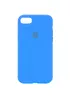 Чехол Silicone Case Full Protective (AA) для Apple iPhone 6/6s (4.7") Голубой / Blue