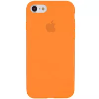 Чохол Silicone Case Full Protective (AA) для Apple iPhone 6 / 6s (4.7 ") Помаранчевий / Orange