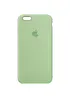 Чехол Silicone Case Full Protective (AA) для Apple iPhone 6/6s (4.7") Зеленый / Pistachio