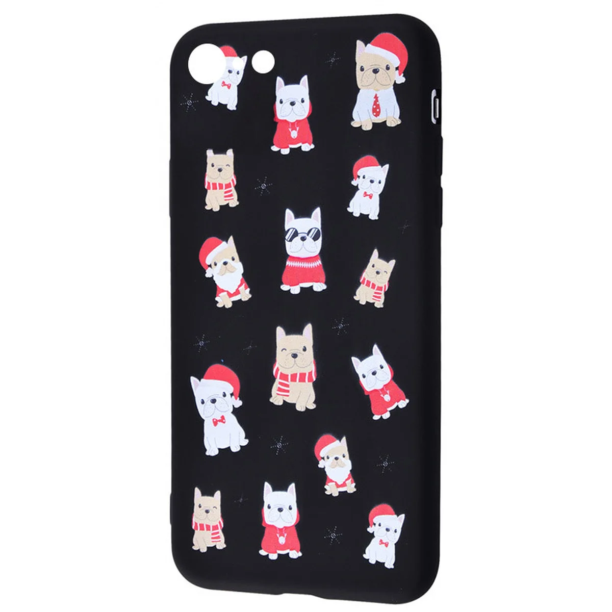 TPU чохол WAVE Fancy для Apple iPhone 6 / 6s (4.7 ") Dogs / Black