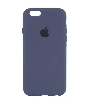 Чохол Silicone Case Full Protective (AA) для Apple iPhone 6 / 6s (4.7 ") Темний Синій / Midnight Blue