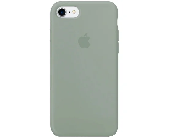 Чохол Silicone Case Full Protective (AA) для Apple iPhone 6 / 6s (4.7 ") Сірий / Mist Blue