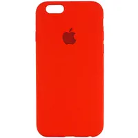 Чехол Silicone Case Full Protective (AA) для Apple iPhone 6/6s (4.7") Красный / Red