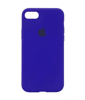 Чохол Silicone Case Full Protective (AA) для Apple iPhone 6 / 6s (4.7 ") Синій / Shiny blue