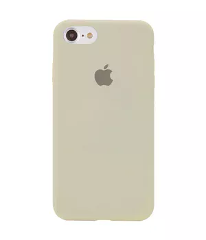 Чехол Silicone Case Full Protective (AA) для Apple iPhone 6/6s (4.7") Бежевый / Antigue White