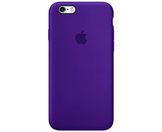 Чехол Silicone Case Full Protective (AA) для Apple iPhone 6/6s (4.7") Фиолетовый / Purple