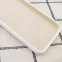 Чехол Silicone Case Square Full Camera Protective (AA) для Apple iPhone 6/6s (4.7") Белый / White