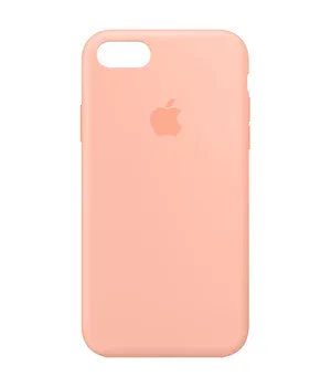 Чехол Silicone Case Full Protective (AA) для Apple iPhone 6/6s (4.7") Оранжевый / Grapefruit
