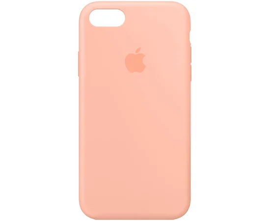 Чохол Silicone Case Full Protective (AA) для Apple iPhone 6 / 6s (4.7 ") Помаранчевий / Grapefruit