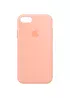 Чехол Silicone Case Full Protective (AA) для Apple iPhone 6/6s (4.7") Оранжевый / Grapefruit