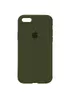 Чохол Silicone Case Full Protective (AA) для Apple iPhone 6 / 6s (4.7 ") Зелений / Dark Olive