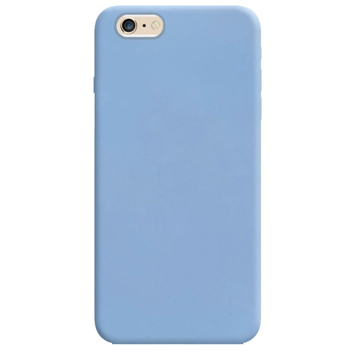 Силиконовый чехол Candy для Apple iPhone 6/6s (4.7") Голубой / Lilac Blue