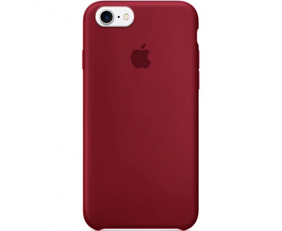 Чехол Silicone Case (AA) для Apple iPhone 6/6s (4.7") Бордовый / Marsala
