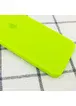 Чохол Silicone Case Square Full Camera Protective (AA) для Apple iPhone 6 / 6s (4.7 ") Салатовий / Neon green