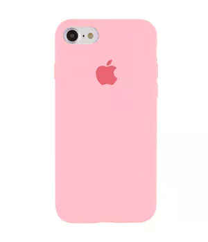 Чохол Silicone Case Full Protective (AA) для Apple iPhone 6 / 6s (4.7 ") Рожевий / Pink
