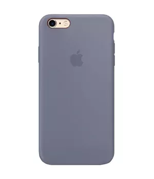 Чехол Silicone Case Full Protective (AA) для Apple iPhone 6/6s (4.7") Серый / Lavender Gray