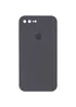Чехол Silicone Case Square Full Camera Protective (AA) для Apple iPhone 7 plus/8 plus (5.5") Серый / Charcoal Gray