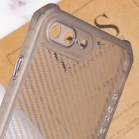 Чехол TPU Ease Carbon color series для Apple iPhone 7 plus / 8 plus (5.5") Черный / Прозрачный