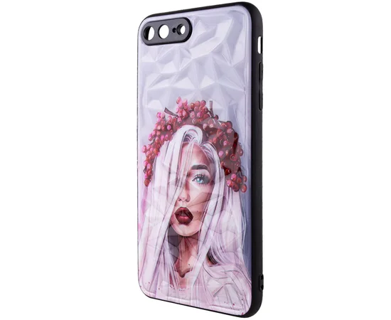 TPU+PC чохол Prisma Ladies для Apple iPhone 7 plus / 8 plus (5.5") Ukrainian Girl