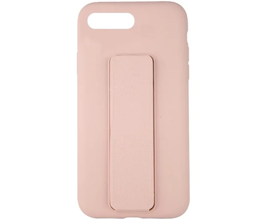 Чехол Silicone Case Hand Holder для Apple iPhone 7 plus / 8 plus (5.5") Розовый / Pink Sand