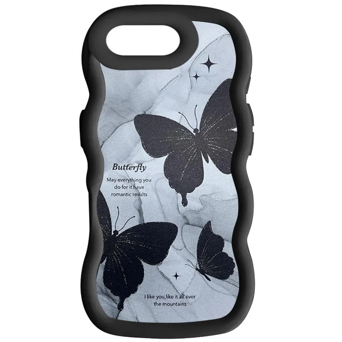 Чехол TPU Cloudy Pictures для Apple iPhone 7 plus / 8 plus (5.5") Butterflies