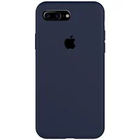 Чехол Silicone Case Full Protective (AA) для Apple iPhone 7 plus / 8 plus (5.5") Темно-синий / Midnight blue