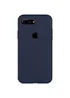 Чехол Silicone Case Full Protective (AA) для Apple iPhone 7 plus / 8 plus (5.5") Темно-синий / Midnight blue