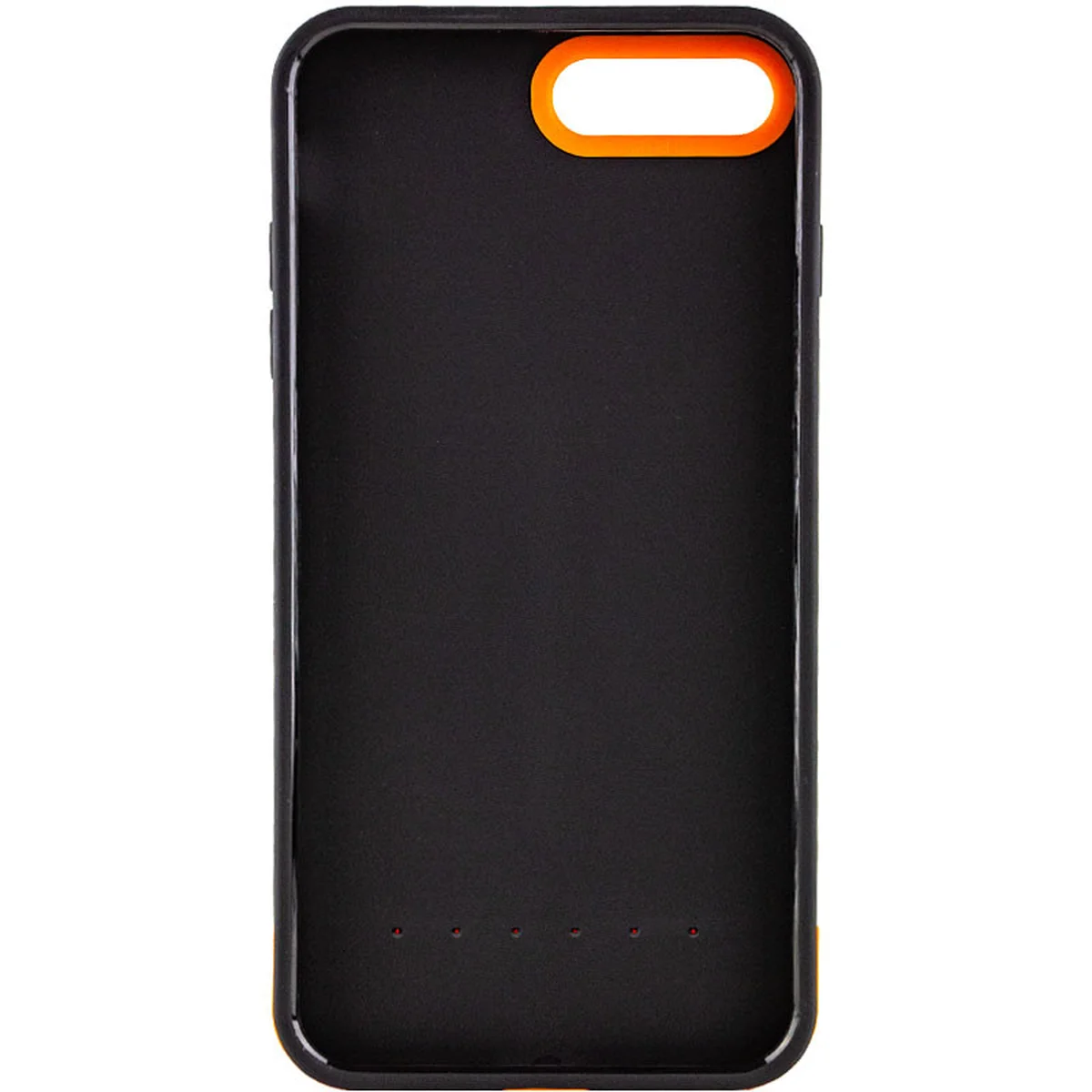 Чохол TPU+PC Bichromatic для Apple iPhone 7 plus / 8 plus (5.5") Black / Orange